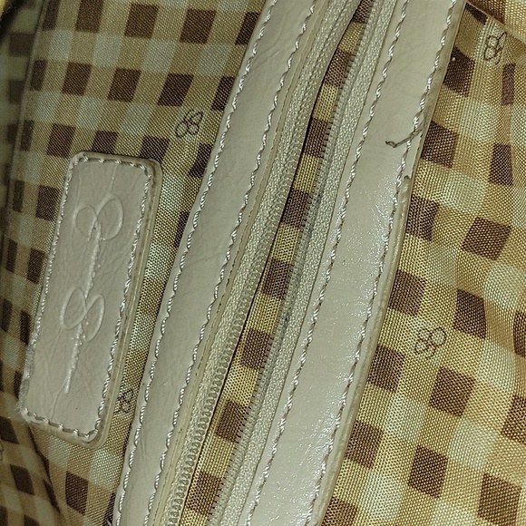 Jessica Simpson PVC Tote in Cream Color - Picture 6 of 9